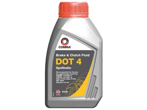 halfords brake fluid dot 4